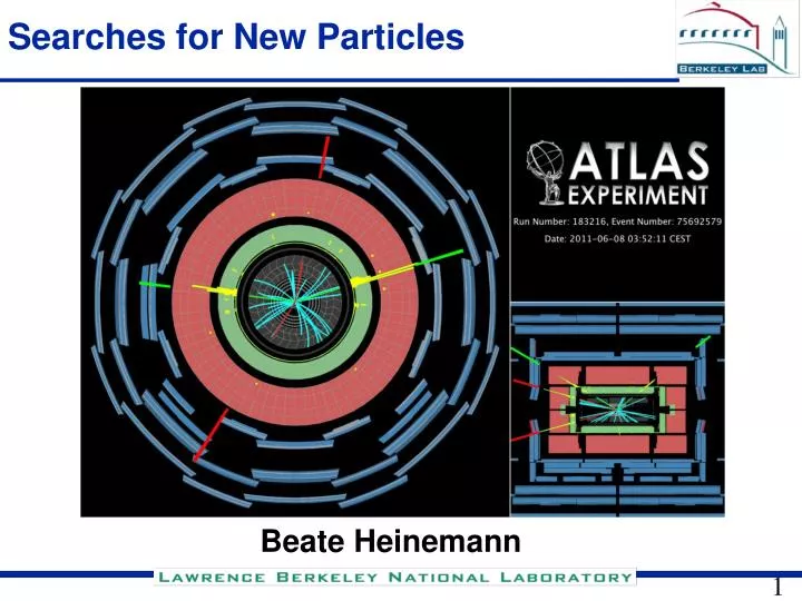 searches for new particles