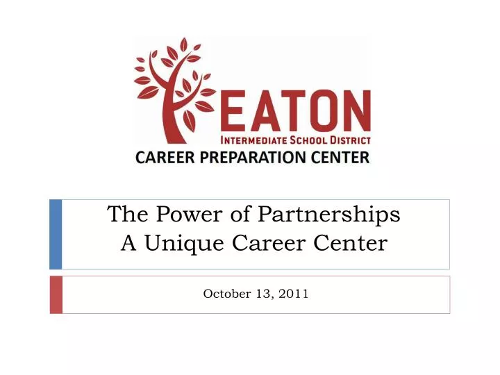 the power of partnerships a unique career center
