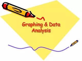 Graphing &amp; Data Analysis