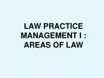 Exploring Law Practice Management: Resources and Career Pathways - slide 1
