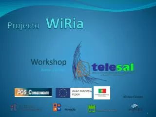 projecto wiria workshop lvaro gomes