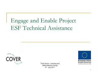 Engage and Enable Project ESF Technical Assistance