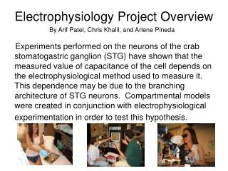 Electrophysiology Project Overview