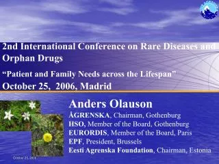 2nd International Conference on Rare Diseases and Orphan Drugs