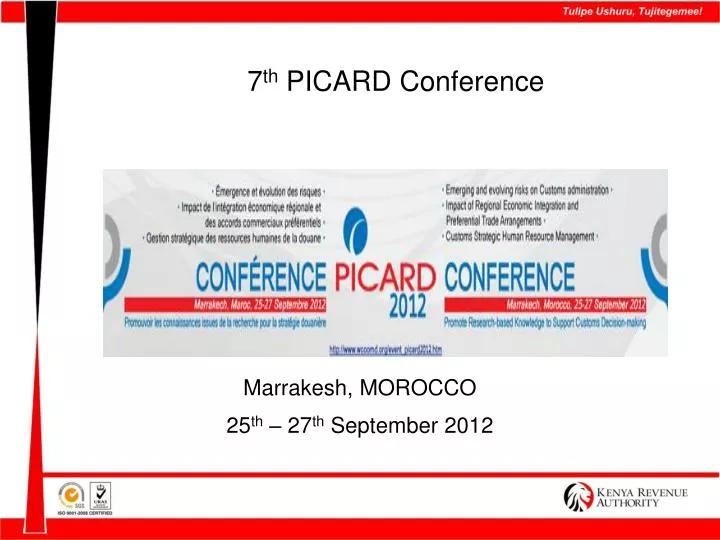 marrakesh morocco 25 th 27 th september 2012