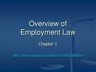 Overview of Employment Law