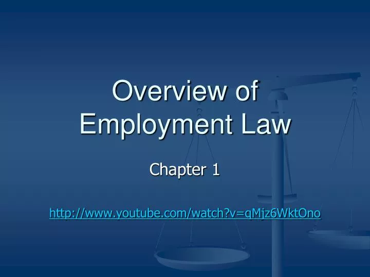 overview of employment law