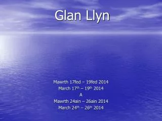 Glan Llyn