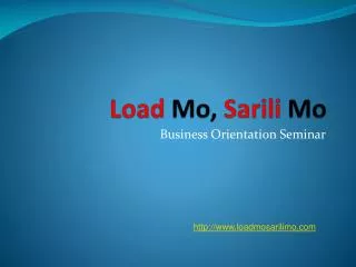 Load Mo, Sarili Mo