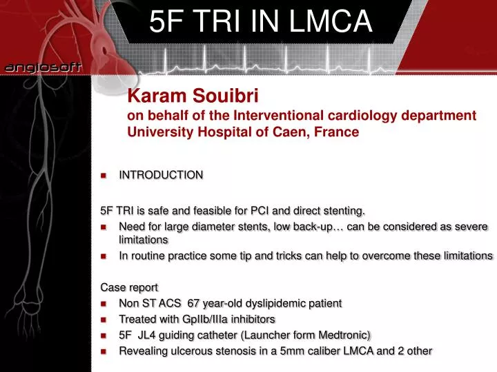 5f tri in lmca