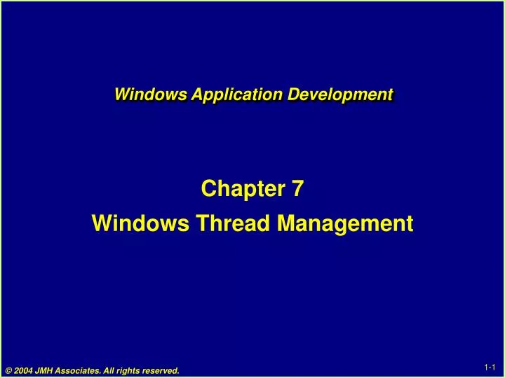 windows application development
