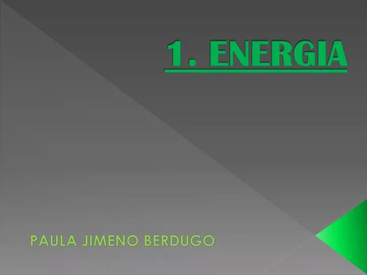 1 energia