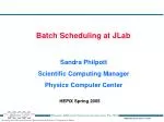 HEPiX Spring 2005 - slide 1