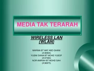 media tak terarah