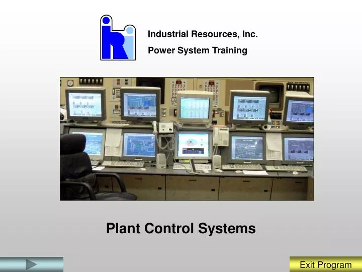 plant control systems