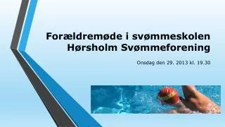 for ldrem de i sv mmeskolen h rsholm sv mmeforening