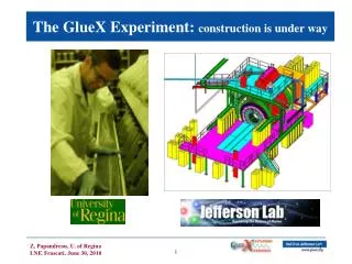 The GlueX Experiment: construction is under way