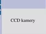 CCD kamery - slide 1