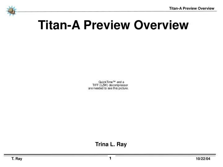 titan a preview overview