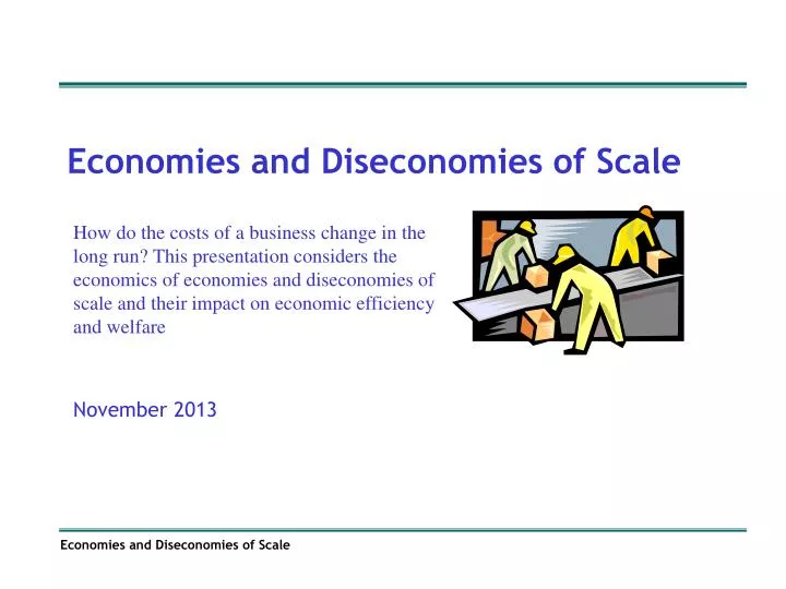 diseconomies of scale