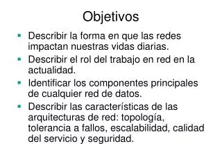 objetivos