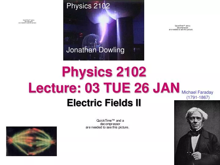 physics 2102 lecture 03 tue 26 jan