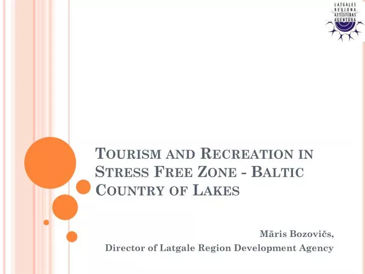 tourism and recreation in stress free zone baltic country of lakes