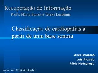 recupera o de informa o