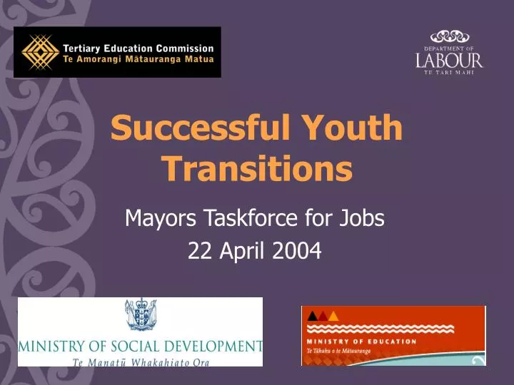successful youth transitions
