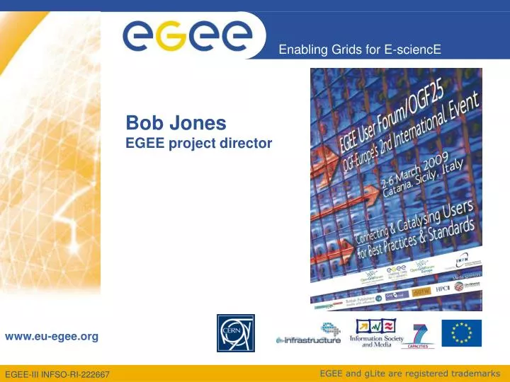 bob jones egee project director