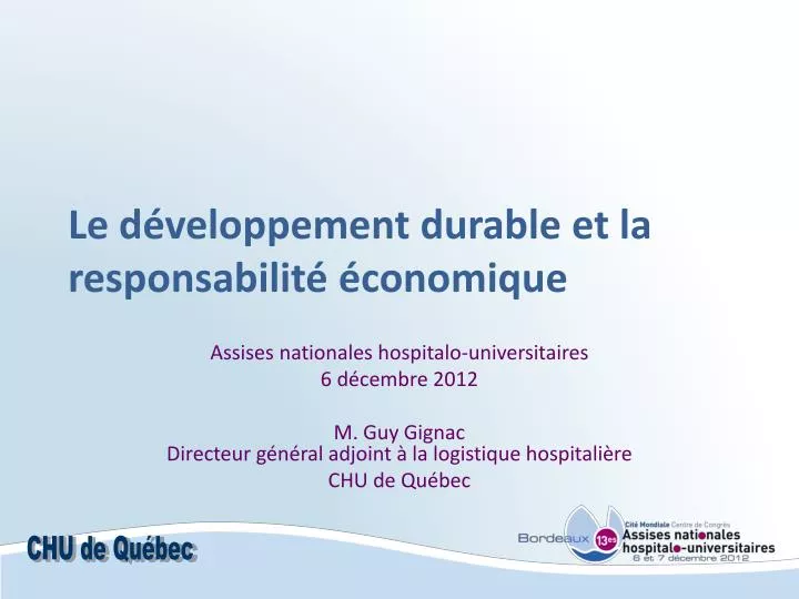 le d veloppement durable et la responsabilit conomique