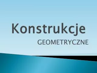 konstrukcje