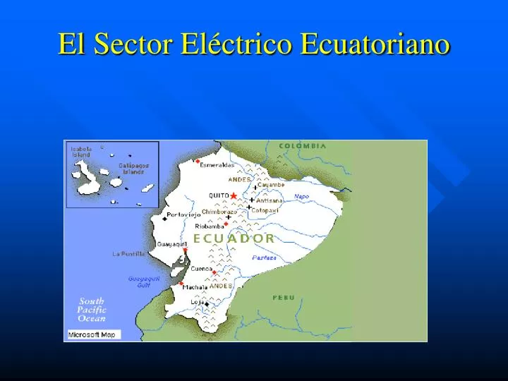 el sector el ctrico ecuatoriano