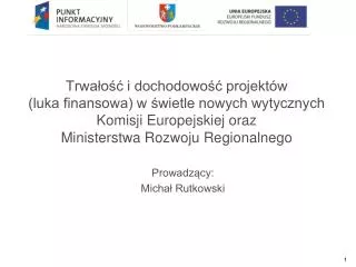 prowadz cy micha rutkowski