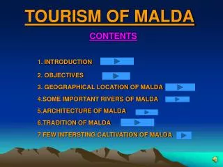 TOURISM OF MALDA