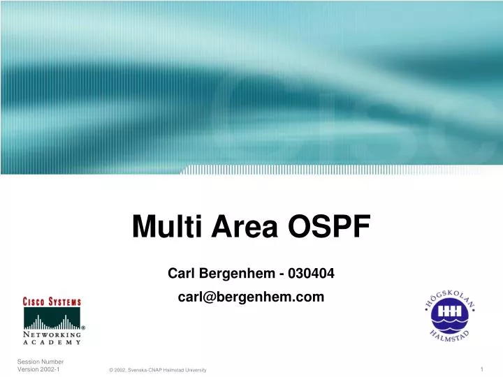 multi area ospf