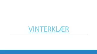 vinterkl r