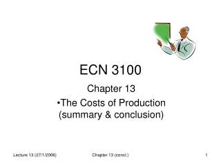 ECN 3100