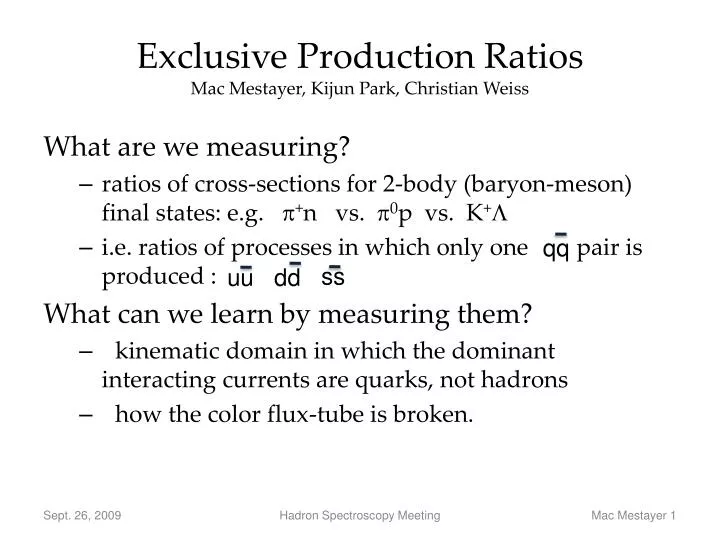 exclusive production ratios mac mestayer kijun park christian weiss