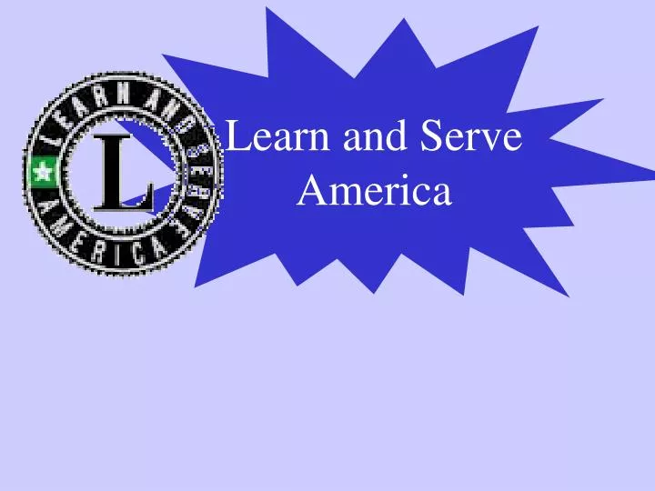 learn and serve america