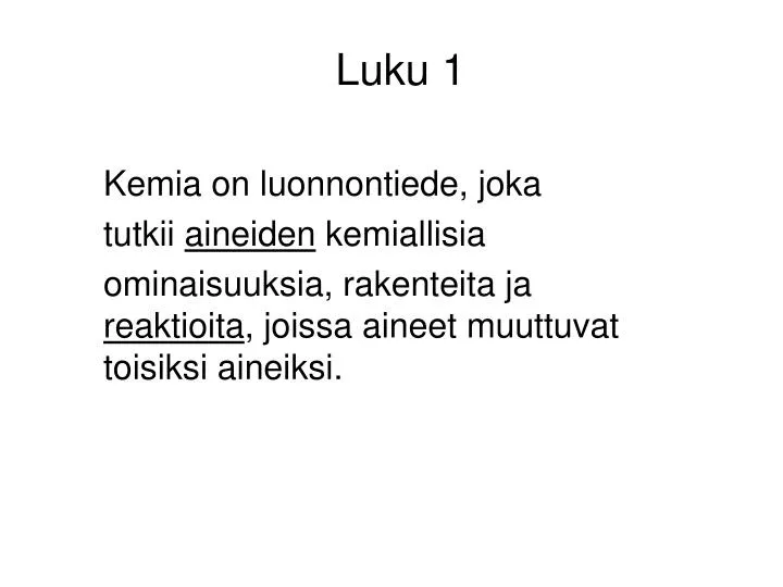 luku 1