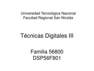 familia 56800 dsp56f801