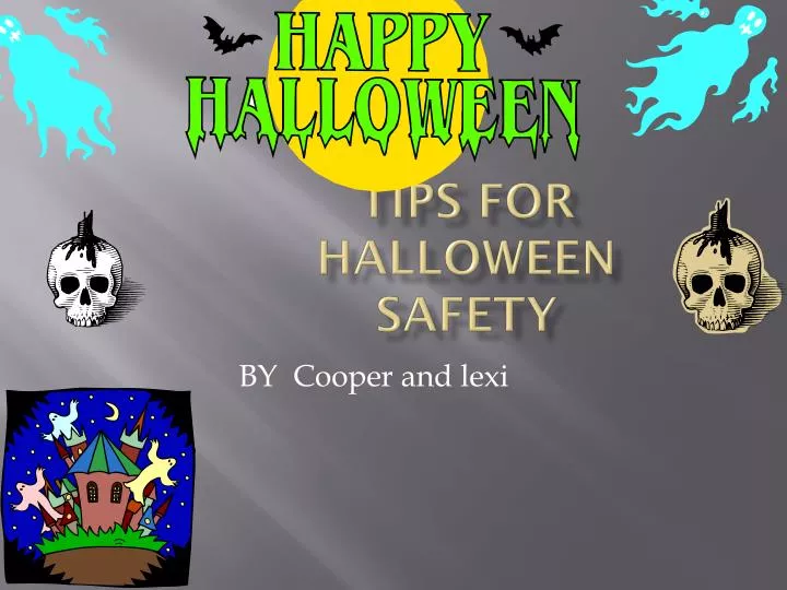 tips for halloween safety