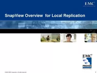 SnapView Overview for Local Replication