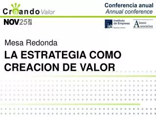 mesa redonda