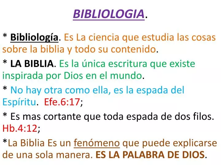 bibliologia