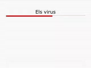 els virus