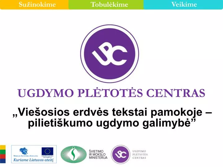 vie osios erdv s tekstai pamokoje pilieti kumo ugdymo galimyb