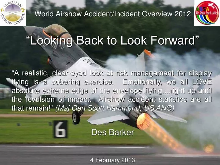 world airshow accident incident overview 2012 looking back to look forward