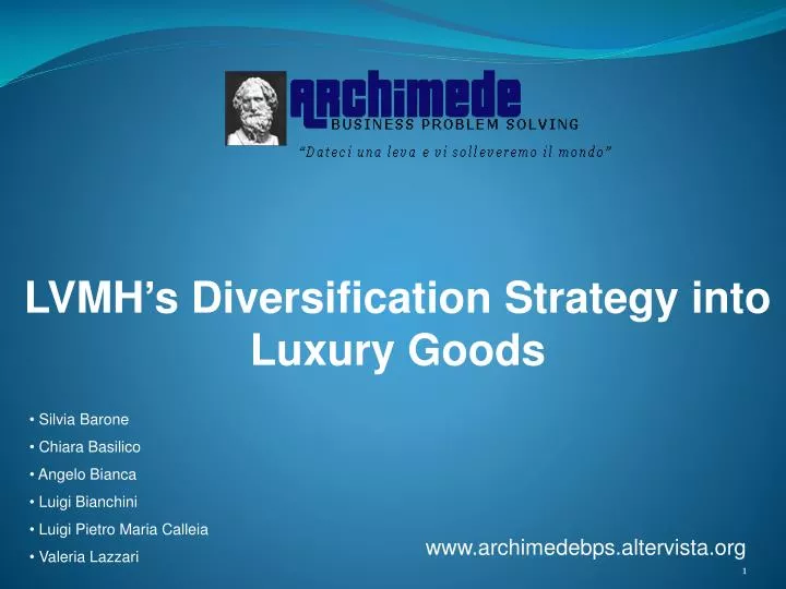 lvmh s diversification strategy into luxury goods